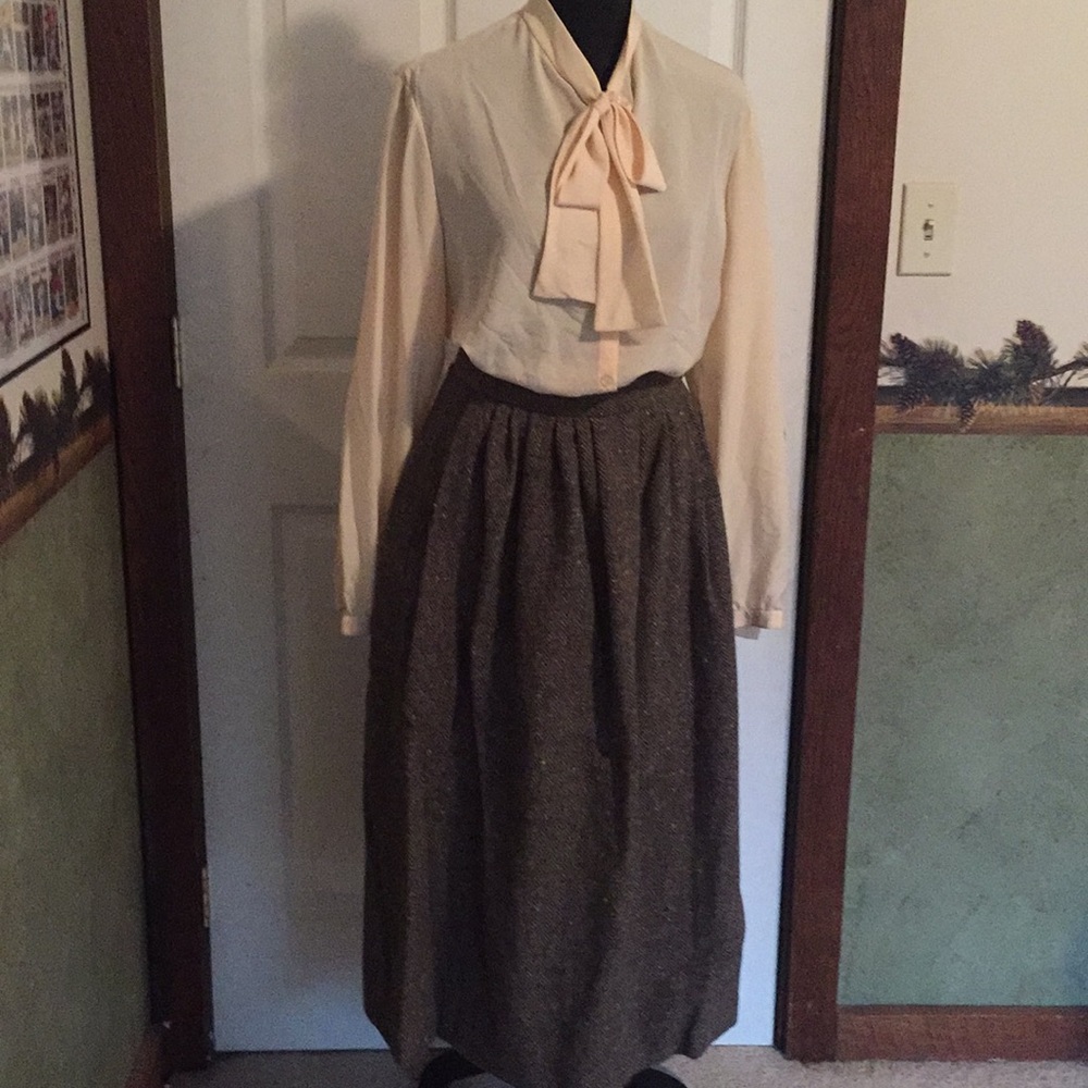 Super cute RL vintage wool skirt w/pockets